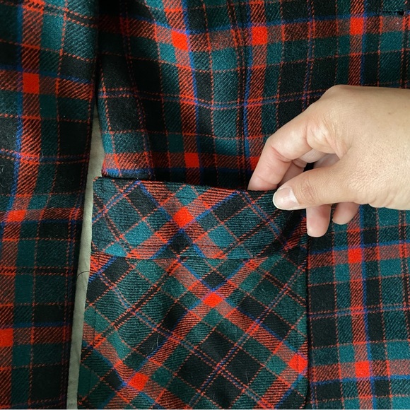 Vintage Pendleton Tartan Plaid Wool Blazer - Picture 3 of 8